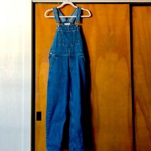 Denim overalls